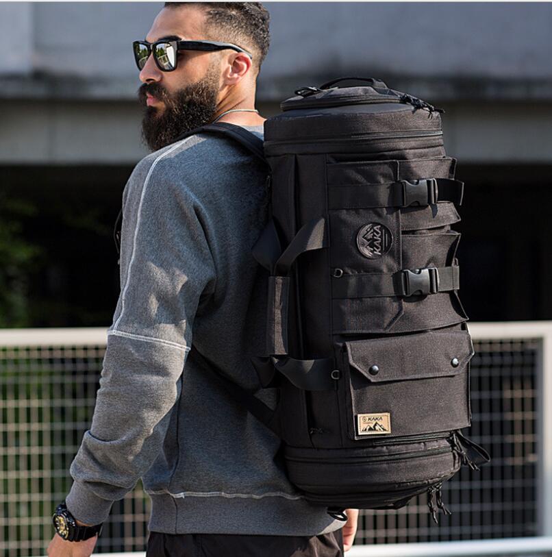 Streetwear Brand Backpack - Marka KAKA nowy męski plecak podróżny