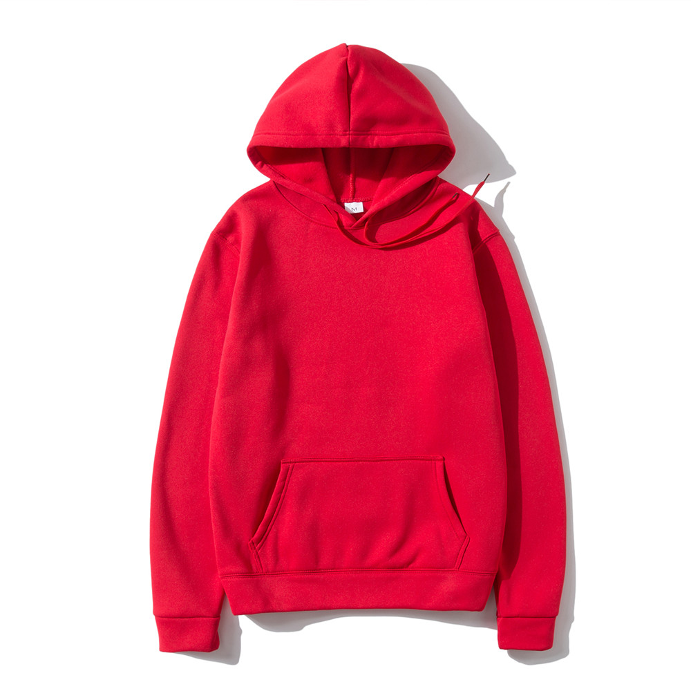 Streetwear Brand Red - Mężczyźni Kobiety Bluzy z kapturem Moda