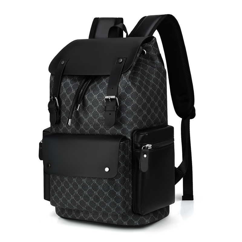 Streetwear Brand Backpack - Plecak męski z kwiatowym wzorem, luksusowy