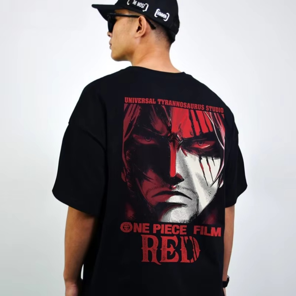 2025One Piece Red Graphic T Sh – Good Streetwear Brand recenzja i cena