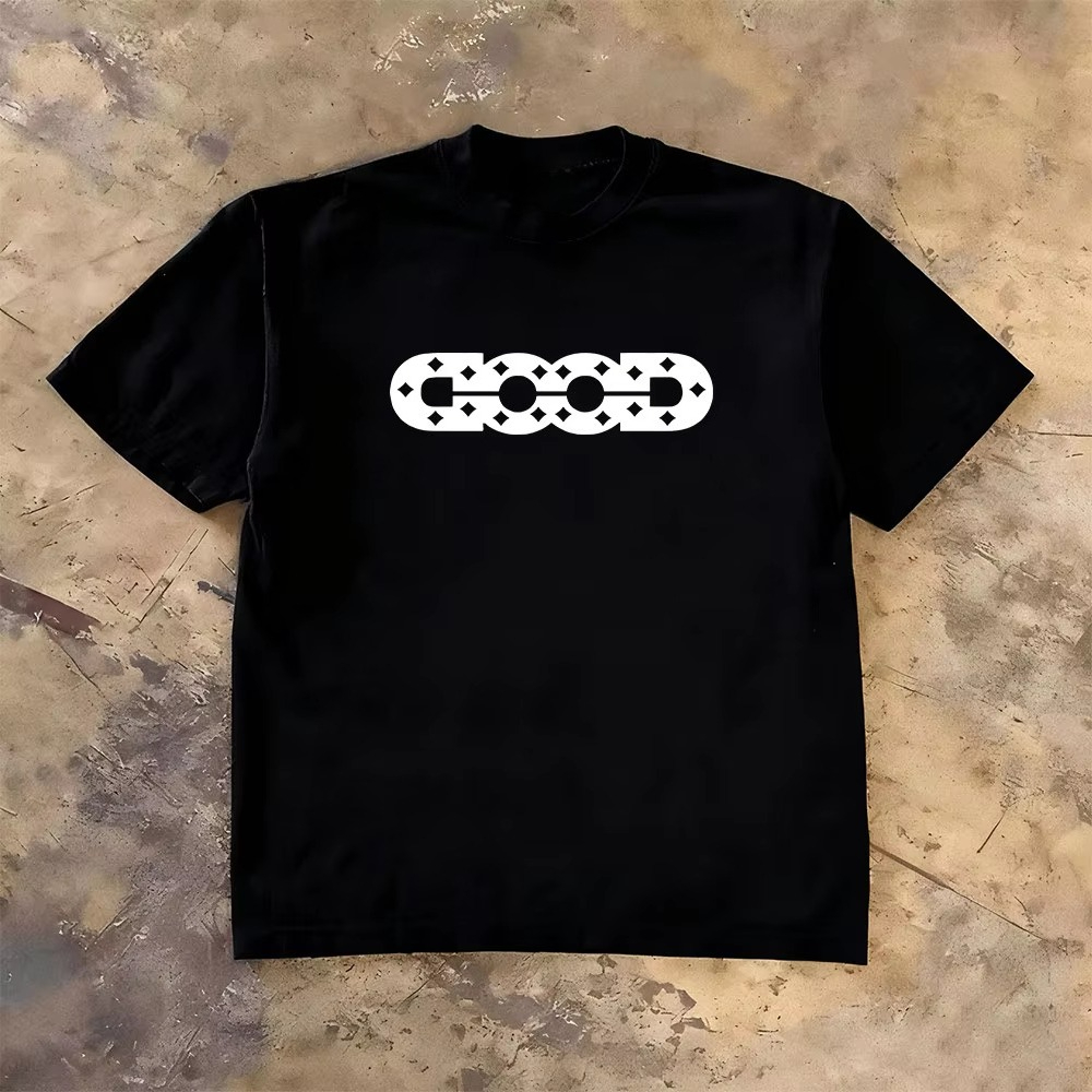 Dobre logo Biała koszulka Y2K  – Good Streetwear Brand recenzja i cena