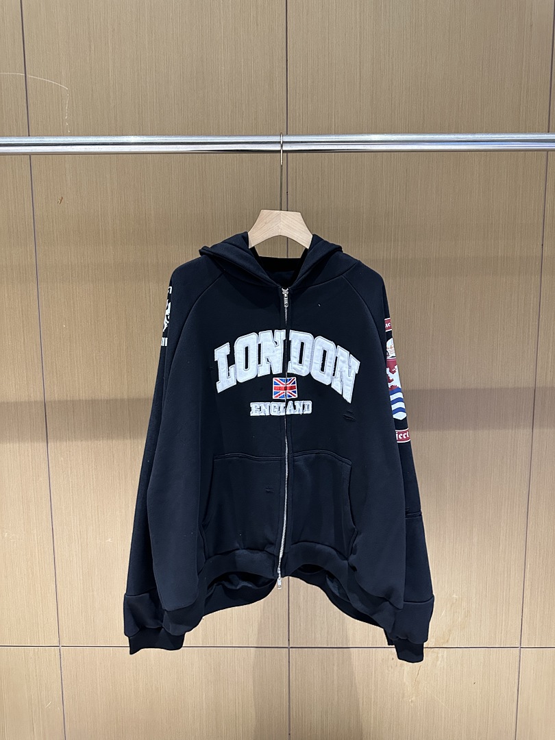 Bluza z kapturem na zamek 25S  – Streetwear Brand London recenzja i cena