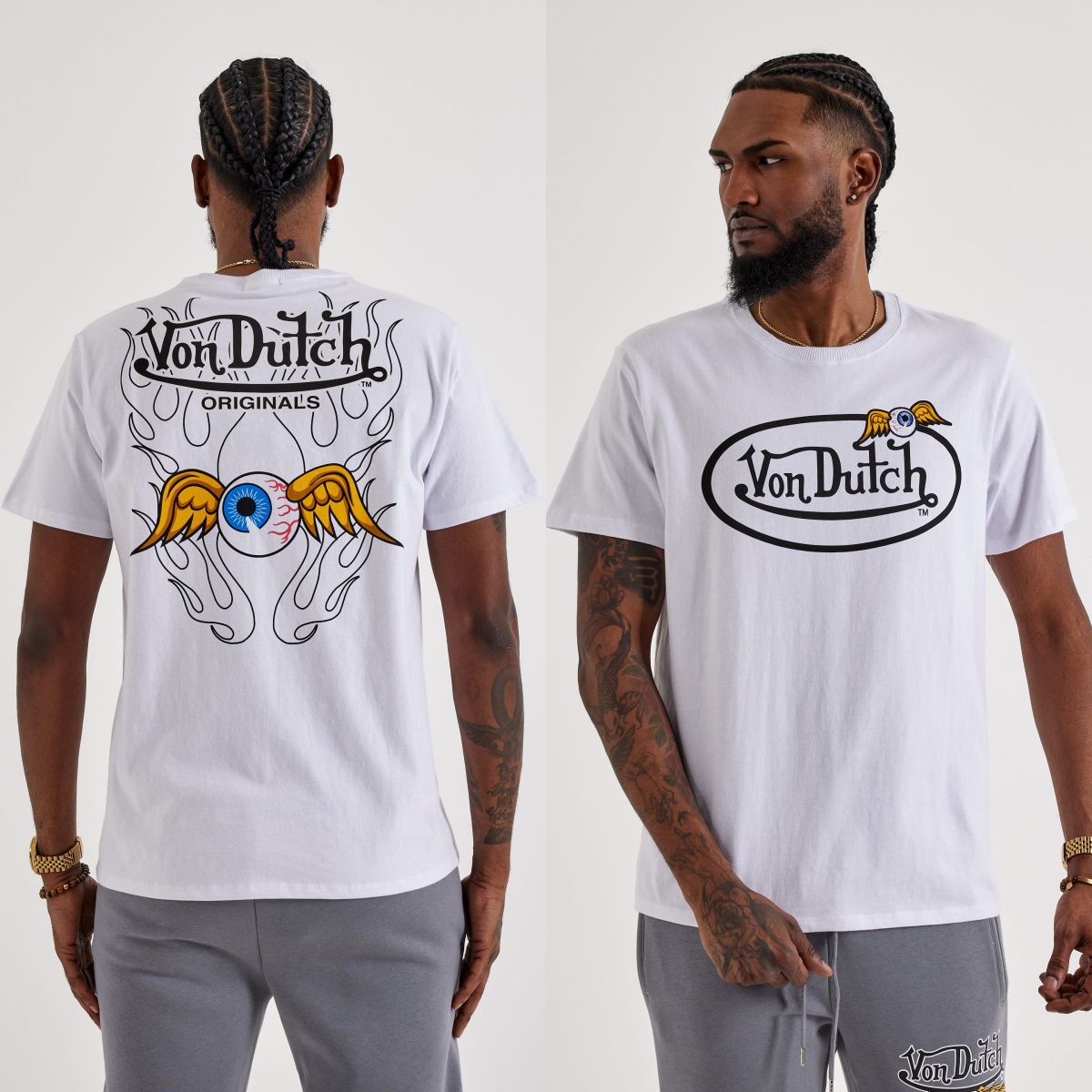 Koszulka Flying Eye Logo Von M – Streetwear Brand With Eye Logo recenzja i cena
