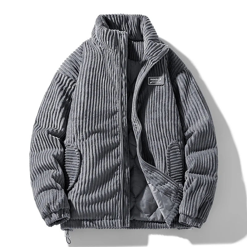 Męska zimowa kurtka puchowa z  – Streetwear Brand Fashion recenzja i cena