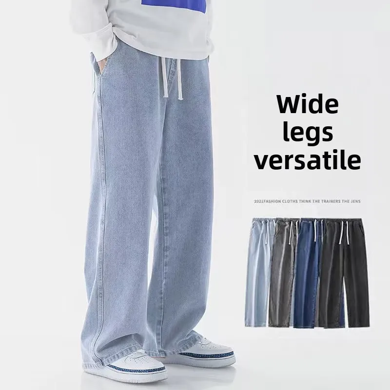 Męskie luźne jeansy streetwear – Streetwear Brand Fashion recenzja i cena